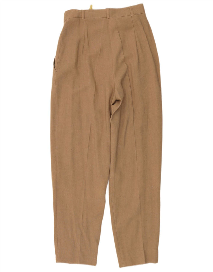 Calça feminina VINTAGE com pegged W28 L29 bege