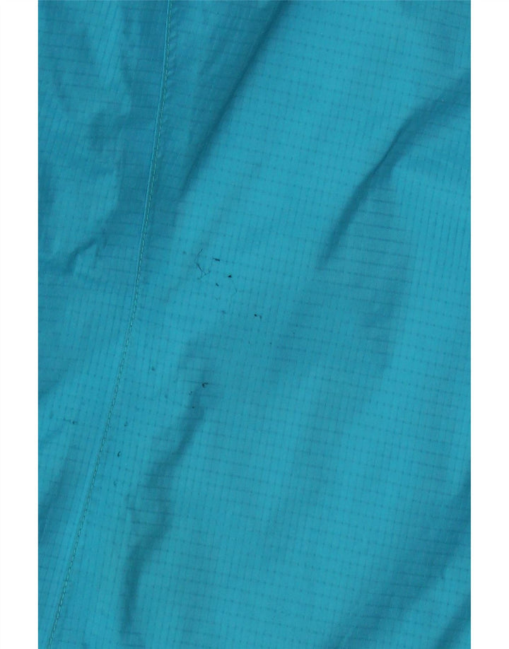 Jaqueta de chuva feminina com capuz Marmot UK 16 grande nylon azul