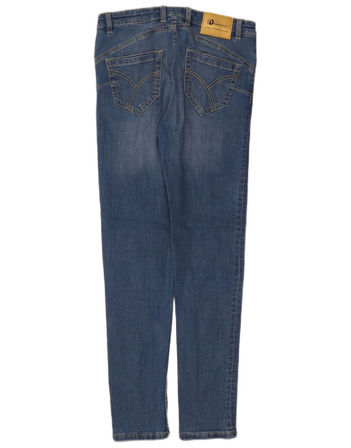 DACK'S Jeans Slim Feminino IT 42 Médio W30 L28 Algodão Azul
