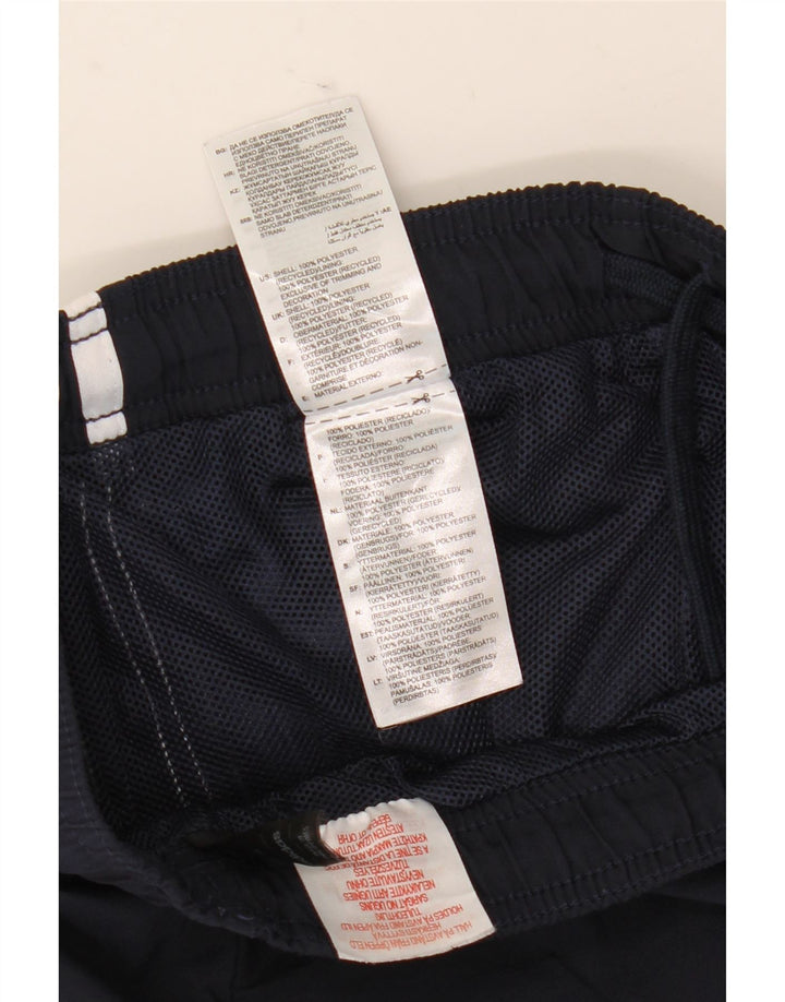 Shorts esportivos Adidas meninos 9-10 anos azul marinho poliéster