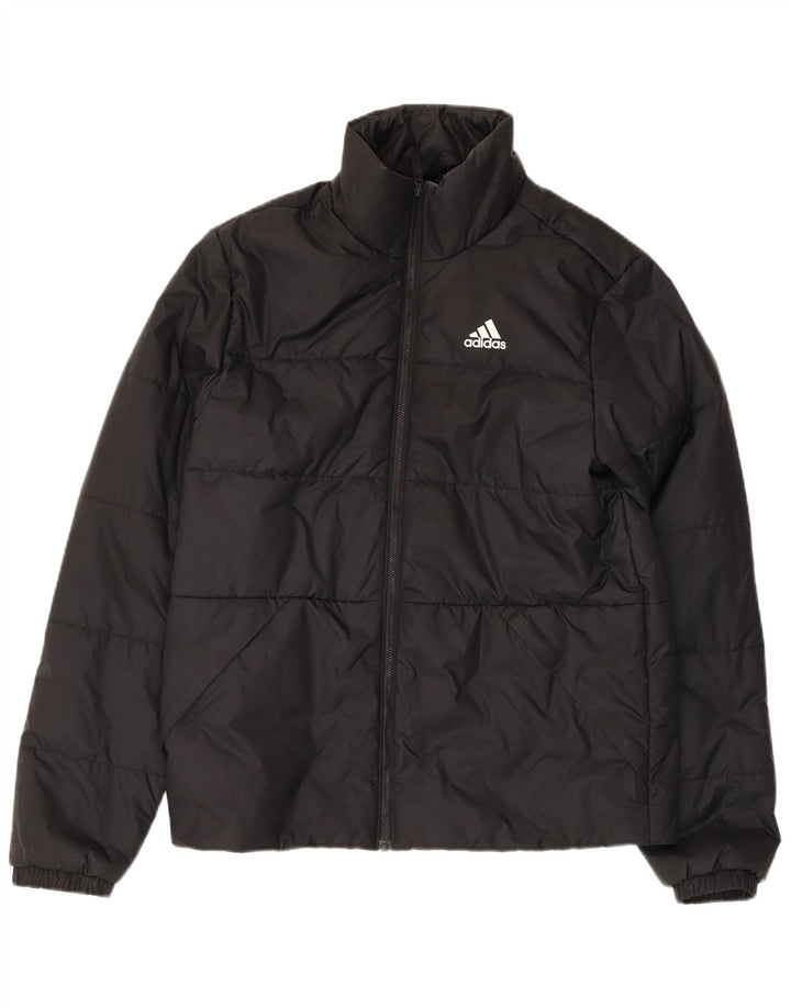 Adidas Mens Jaqueta Acolchoada UK 36 Pequeno Poliéster Preto