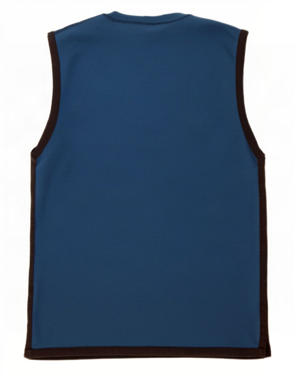 Colete gráfico NBA masculino Champion XL azul marinho bloco colorido
