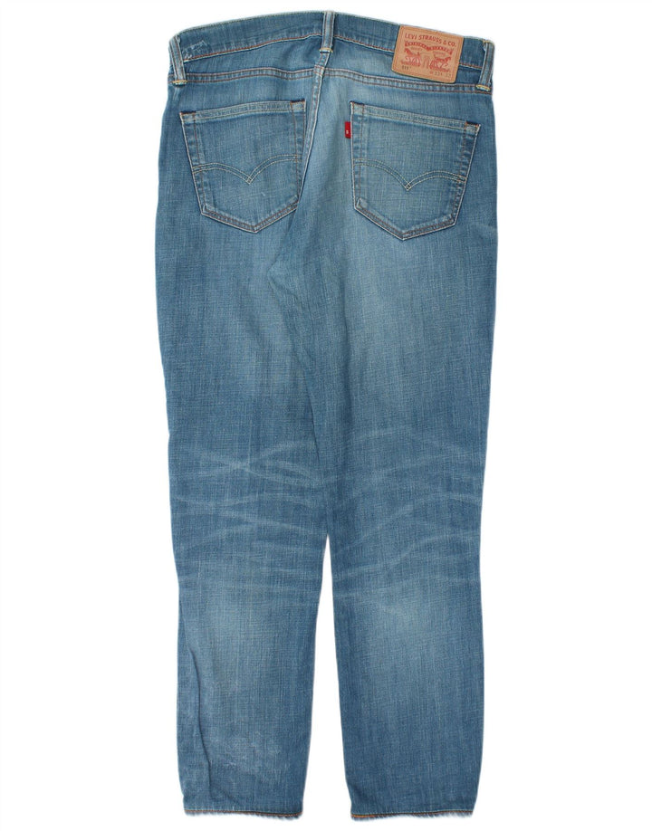 Levi's Masculino 511 Slim Jeans W33 L29 Azul Algodão