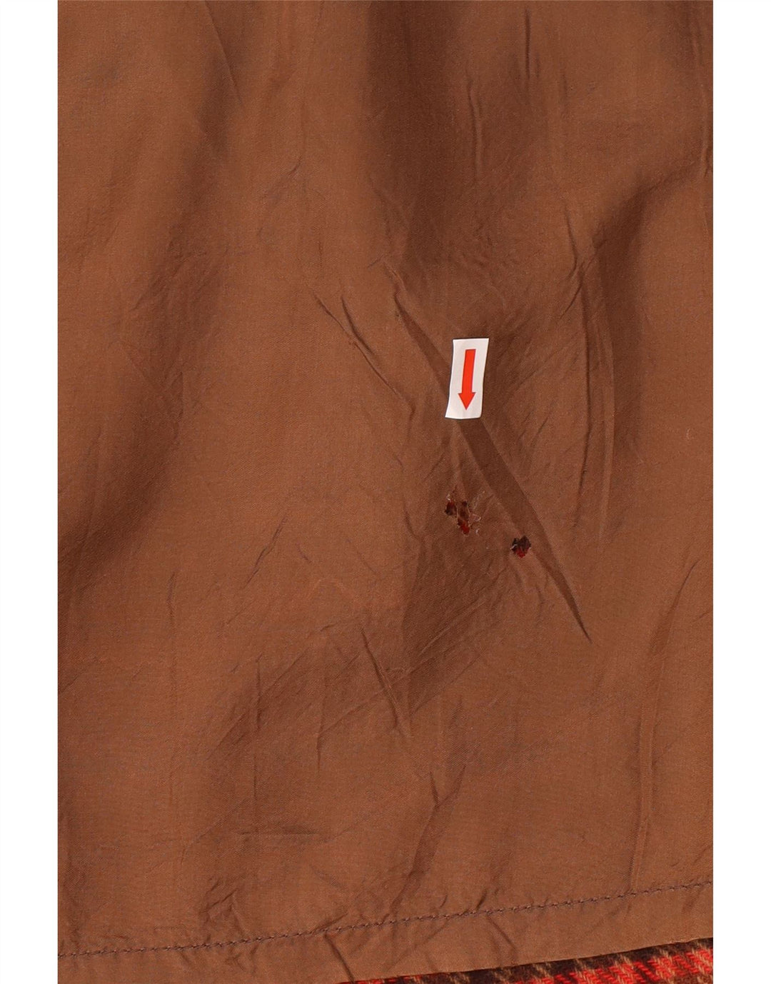 Saia feminina Miss V A-Line VALENTINO W30 lã houndstooth vermelha média