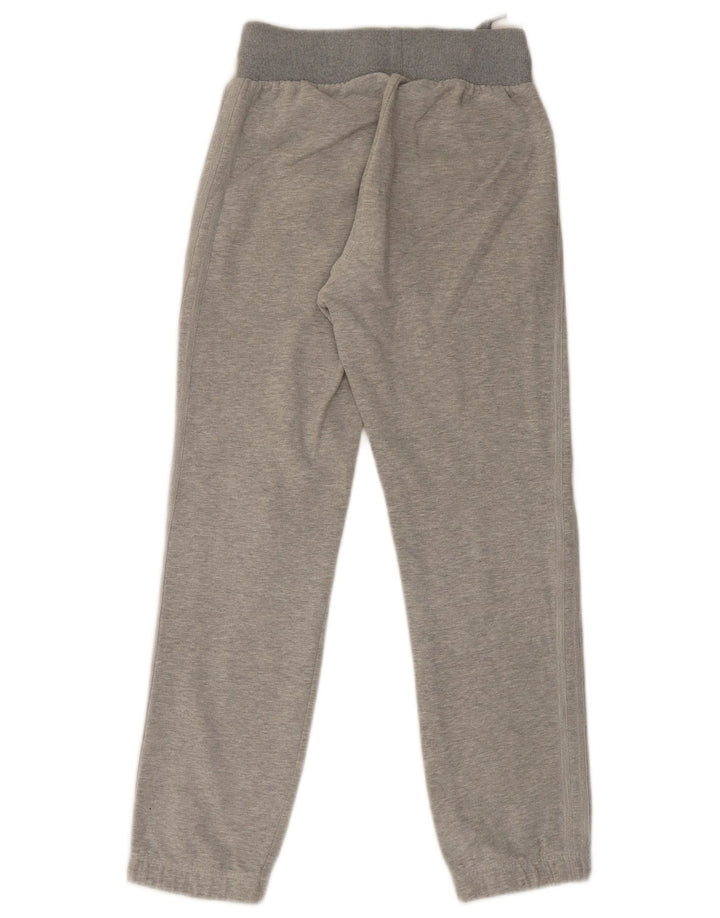Calça de treino masculina Adidas Joggers cinza médio algodão colorblock