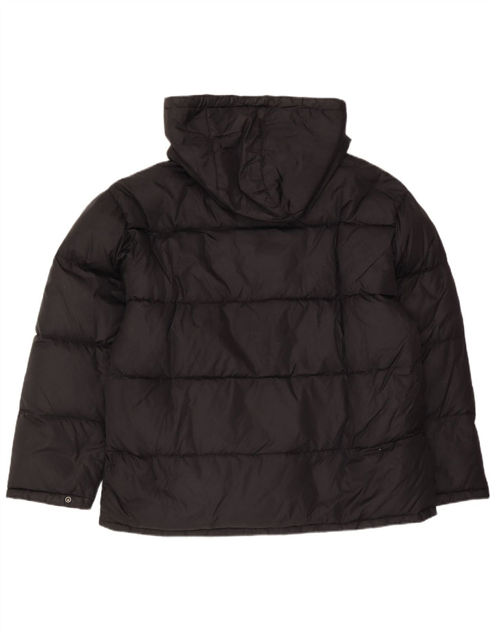 Jaqueta masculina acolchoada com capuz Henri Lloyd UK 42 XL poliamida preta