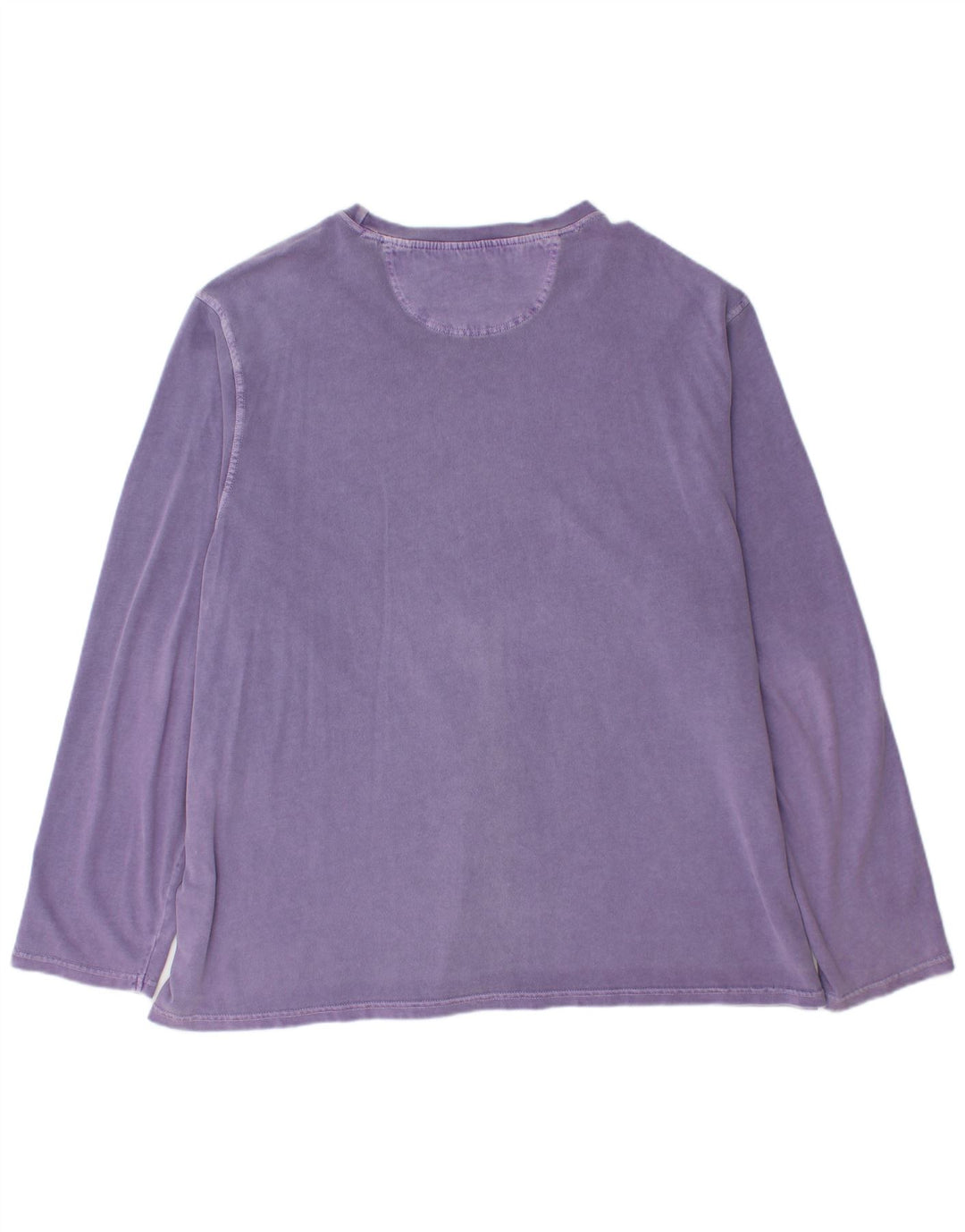 Fat Face Mens Top Manga Longa 2XL Algodão Roxo