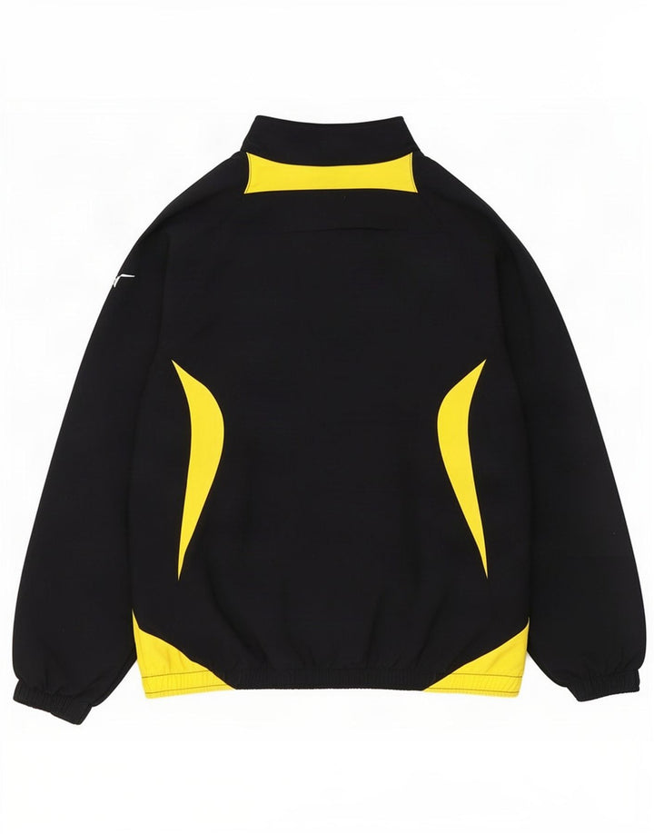 Jaqueta Nike Boys Tracksuit Top 12-13 anos grande bloco colorido preto