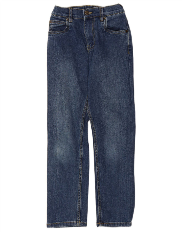 LEE Boys Straight Jeans 10-11 Anos W22 L24 Azul Algodão