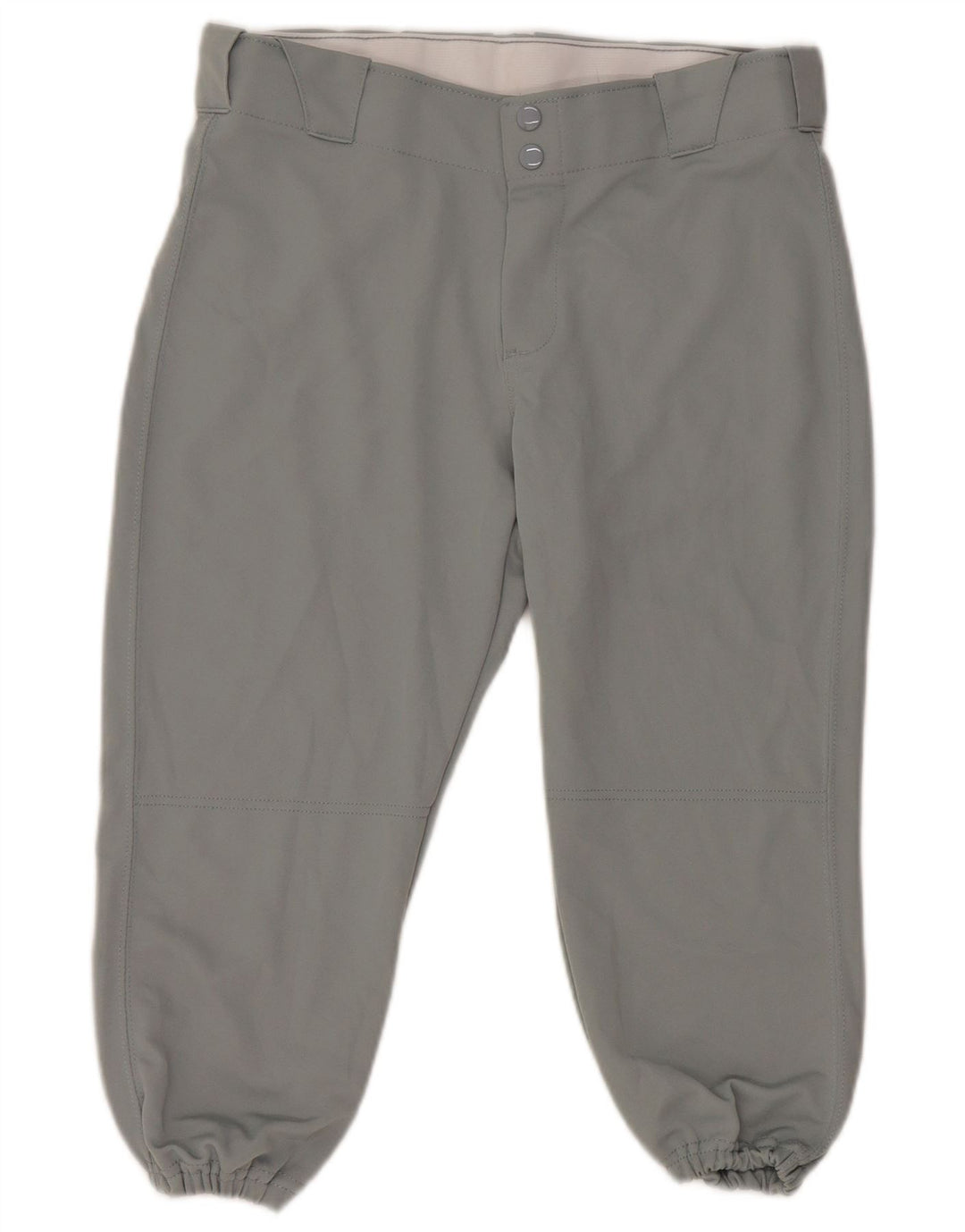 RUSSELL ATLÉTICO Mens Joggers Calça Capri Médio W32 L19 Poliéster Cinza