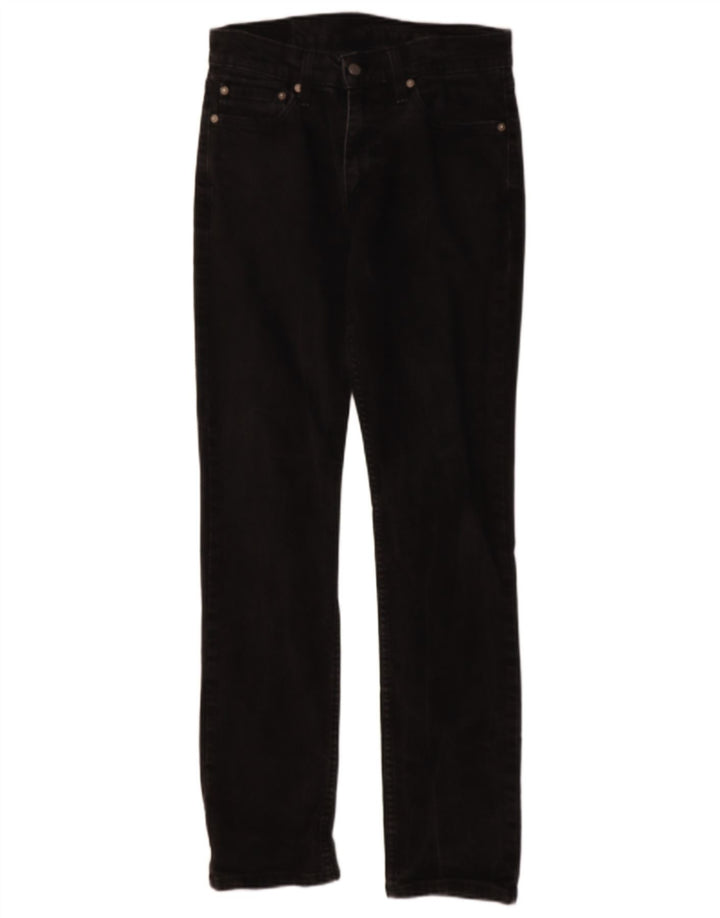 LEVI'S Jeans Slim Masculino W31 L31 Algodão Preto