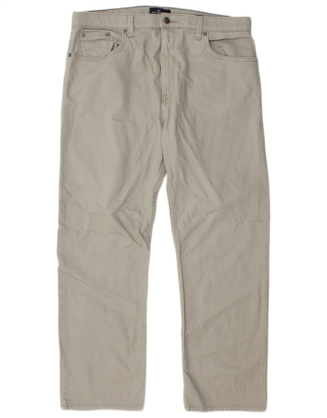 Jeans retos masculinos Marks & Spencer W36 L29 algodão cinza