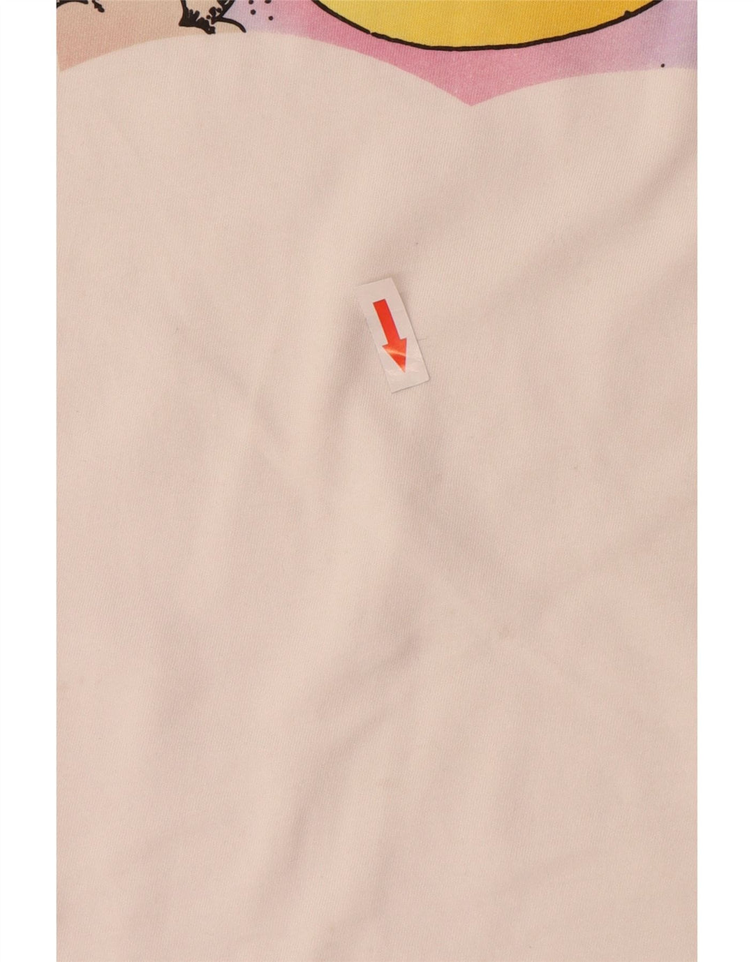 Camiseta feminina gráfica Levi's UK 10 pequena branca