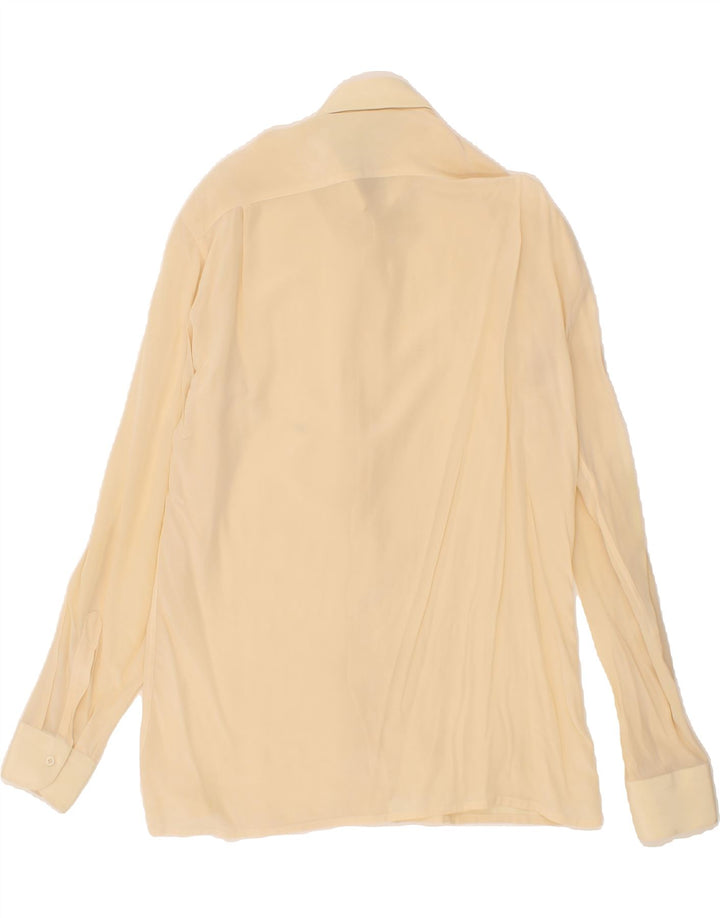 Camisa masculina VINTAGE tamanho 40 amarelo médio