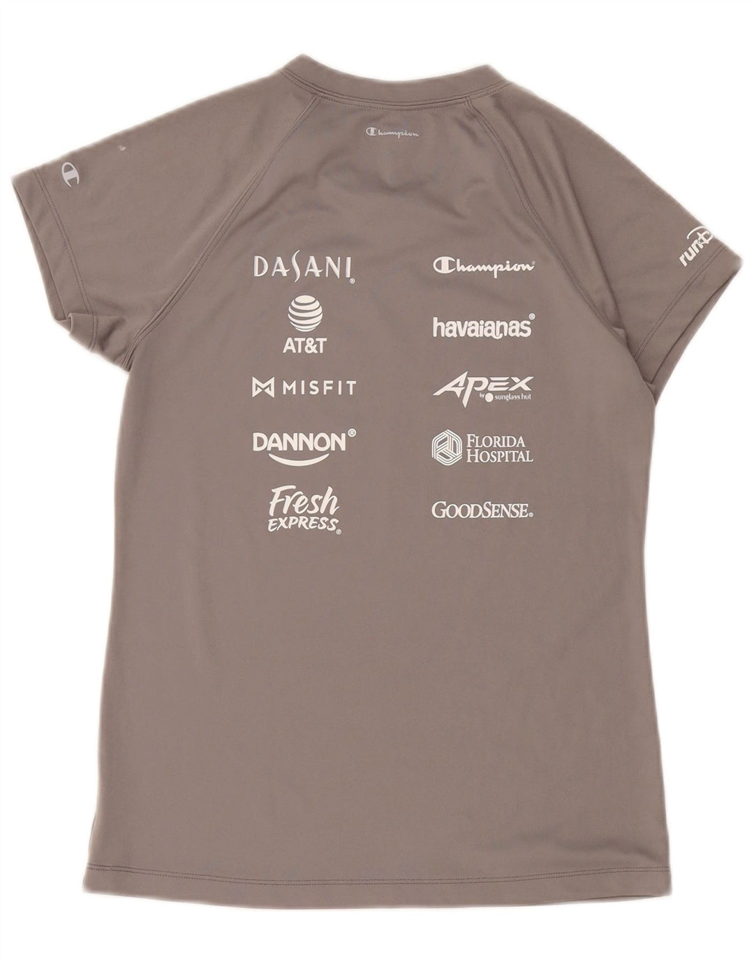 Camiseta masculina Champion Star Wars com estampa gráfica cinza médio poliéster