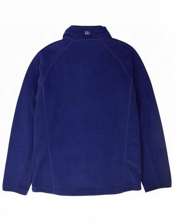 Jaqueta de lã masculina Berghaus UK 40 grande poliéster azul marinho
