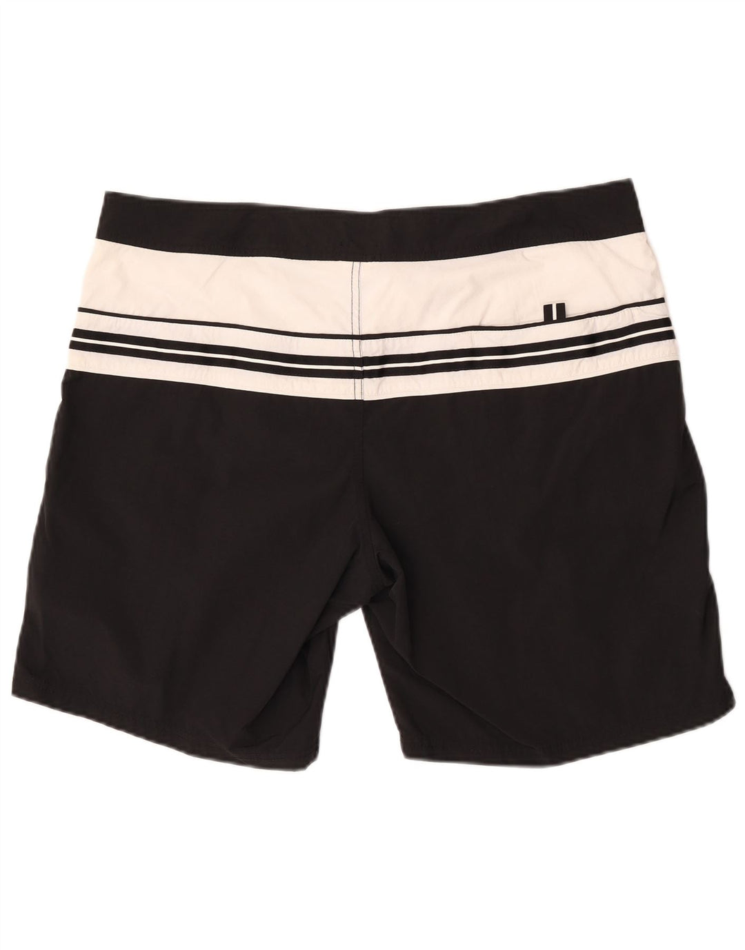 Coast Mens Graphic Natação Shorts XL Preto Colourblock Poliamida Praia