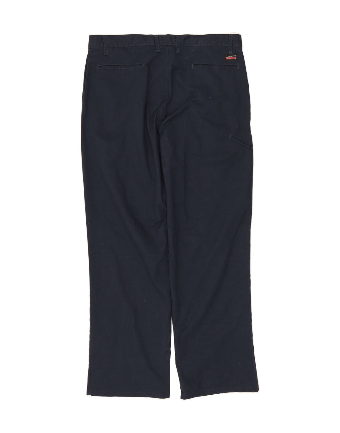 DICKIES Mens Straight Chino Trousers W38 L32 Navy Blue Cotton Vintage Dickies and Second-Hand Dickies from Messina Hembry 