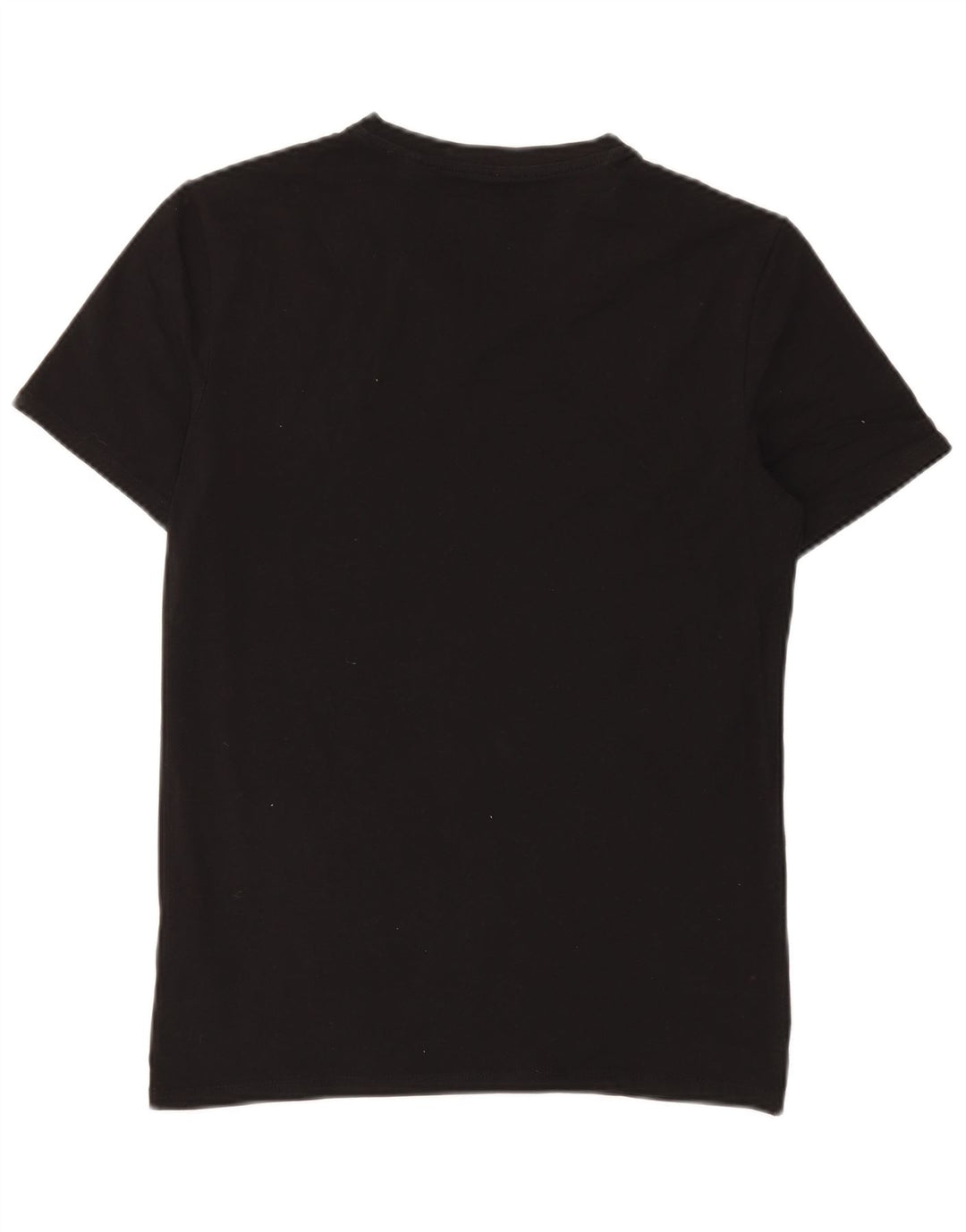 Guess Mens Camiseta Super Slim Fit Top Médio Algodão Preto