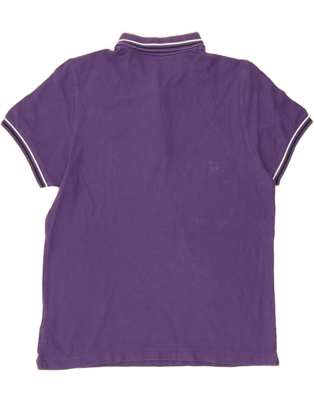 LOTTO Mens Polo Shirt Large Purple Cotton Vintage Lotto and Second-Hand Lotto from Messina Hembry 