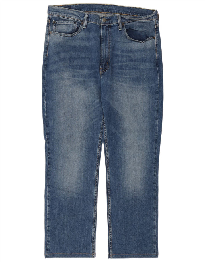 Levi's Masculino 514 Straight Jeans W38 L32 Azul Algodão