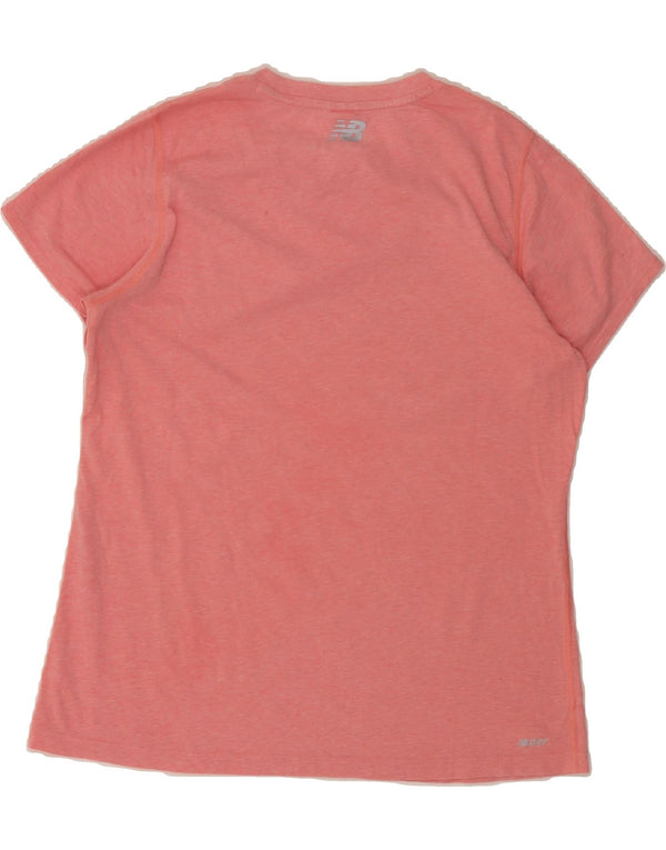 Camiseta feminina NEW BALANCE UK 14 rosa médio