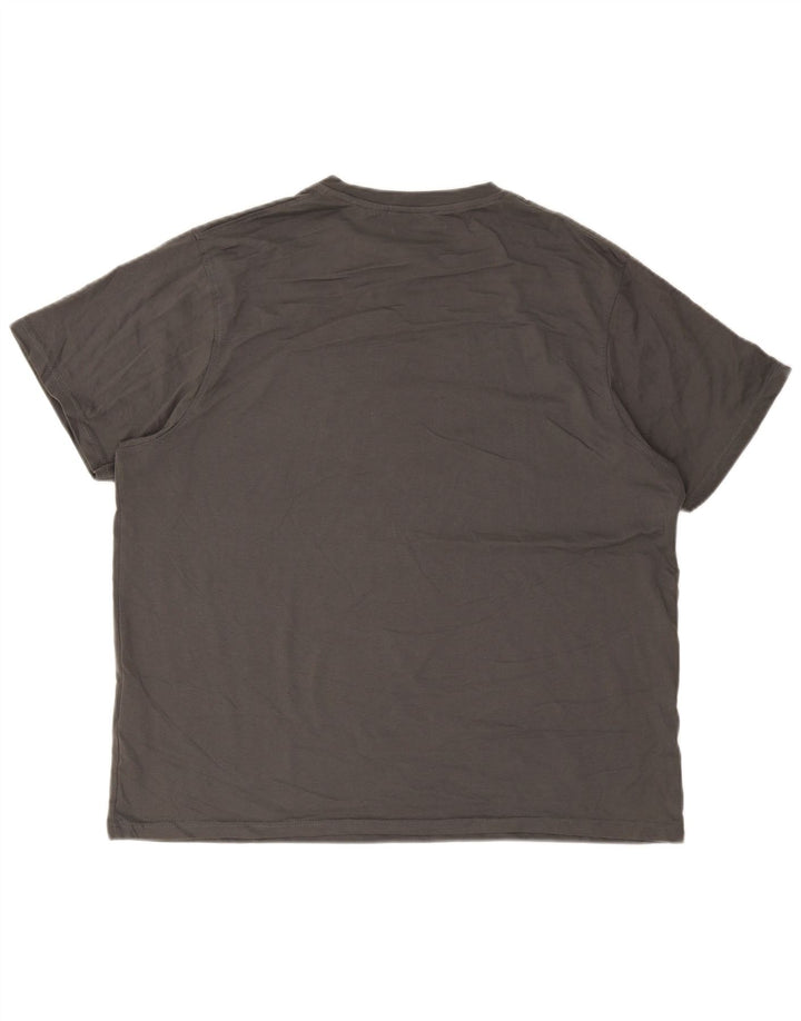Camiseta gráfica masculina Mountain Warehouse Top XL algodão cinza