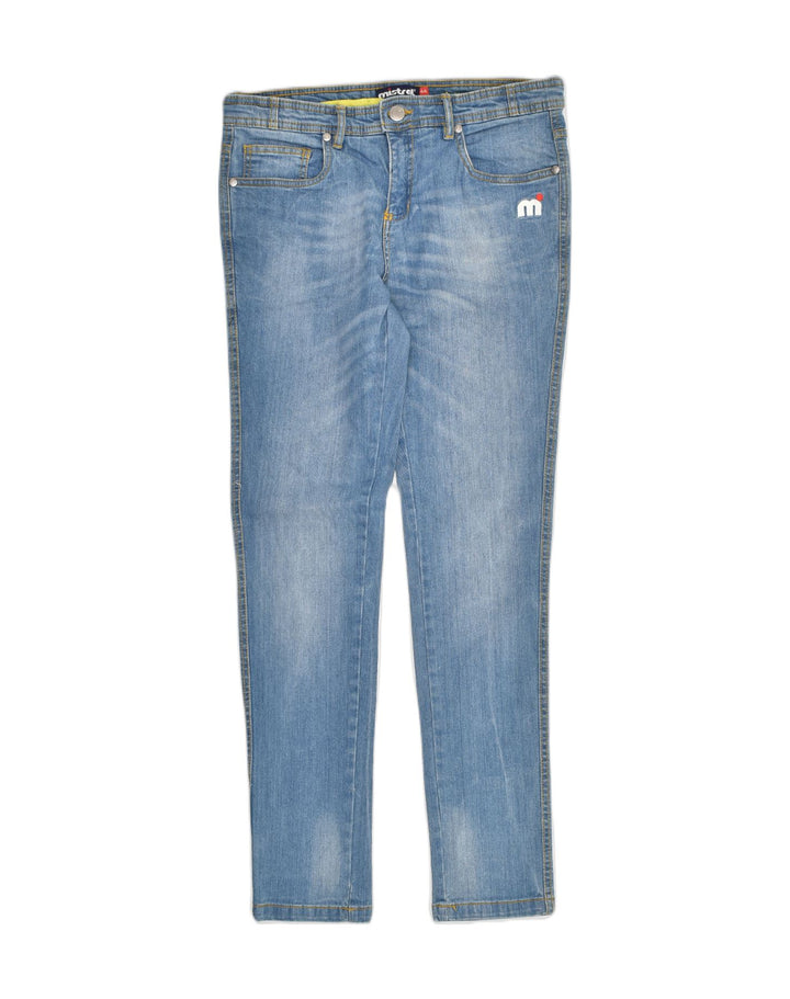 MISTRAL Womens Slim Jeans IT 44 Medium W31 L30  Blue Cotton | Vintage Mistral | Thrift | Second-Hand Mistral | Used Clothing | Messina Hembry 