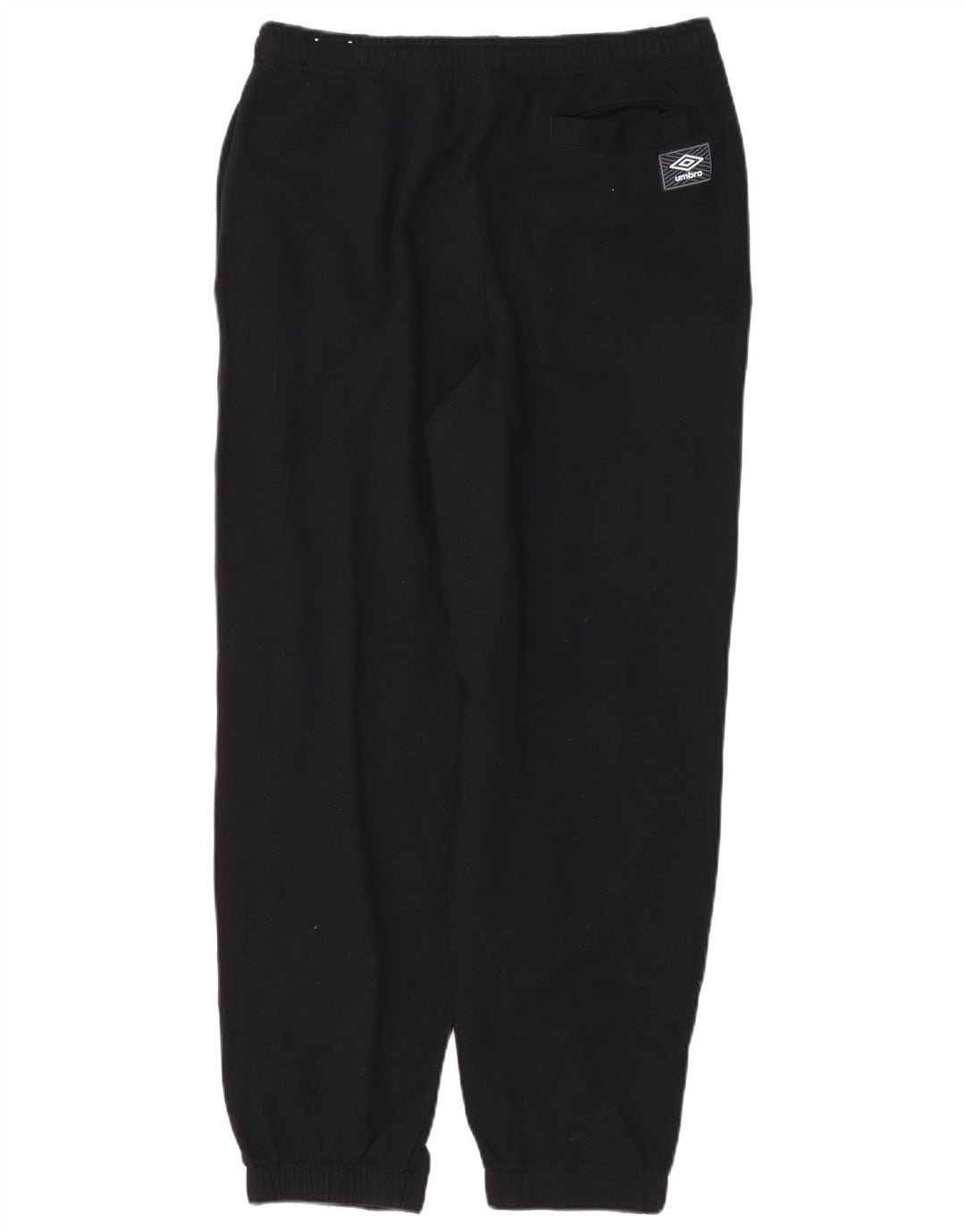 Umbro Calça de treino masculina Joggers médio algodão preto