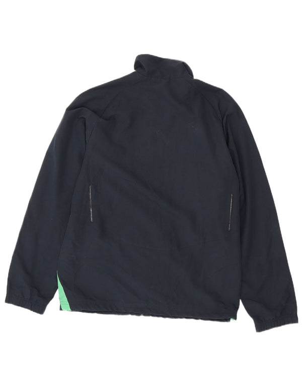 Adidas Mens Tracksuit Top Jacket UK 38/40 Médio Azul Marinho Colorblock