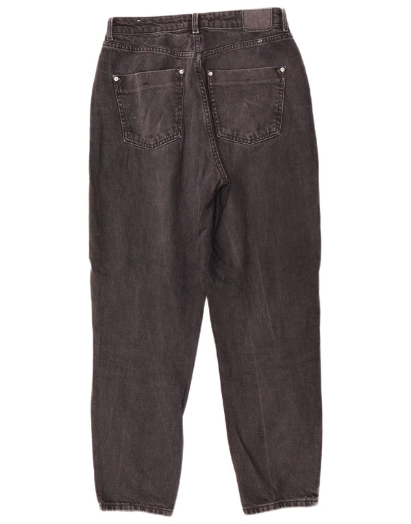 Calça jeans feminina cintura alta Zara EU 38 pequena W28 L27 cinza