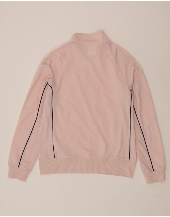 Adidas Womens Tracksuit Top Jacket UK 18 XL Rosa Poliéster