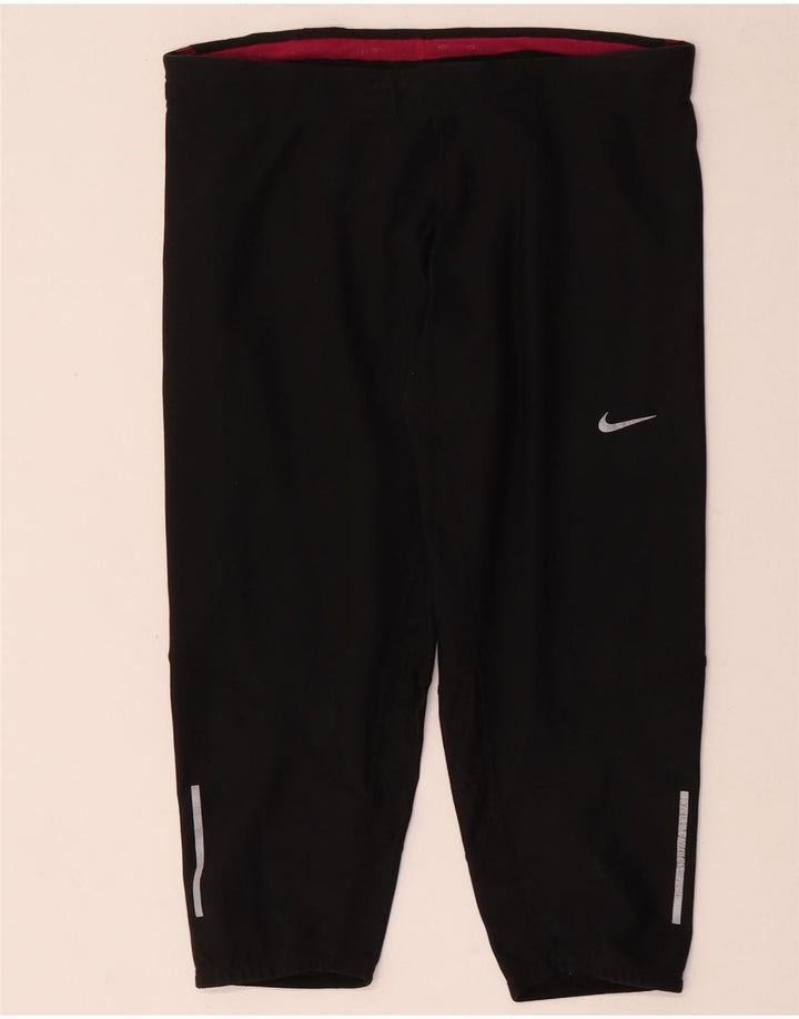 Leggings Nike Dri Fit Capri UK 12 Médio Preto
