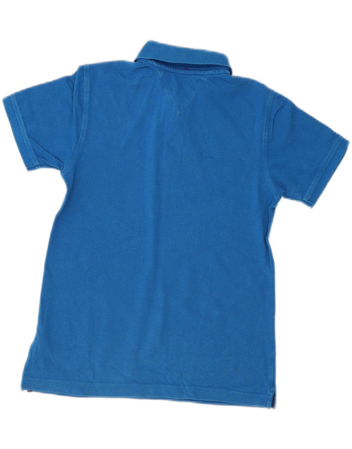 Polo Tommy Hilfiger Menino 8-9 Anos Médio Algodão Azul