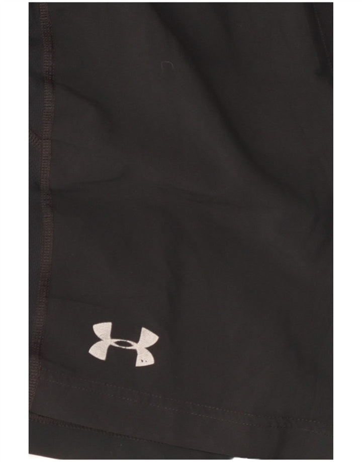 Shorts esportivos masculinos Under Armour Heat Gear Graphic médio preto
