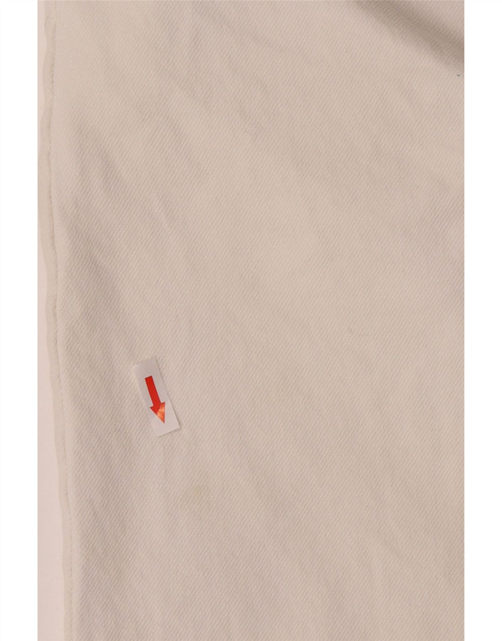 Shorts jeans masculino 550 Levi's W40 XL algodão branco