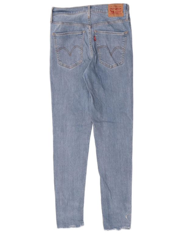 Levi's Womens Skinny Jeans W28 L27 Blue Cotton
