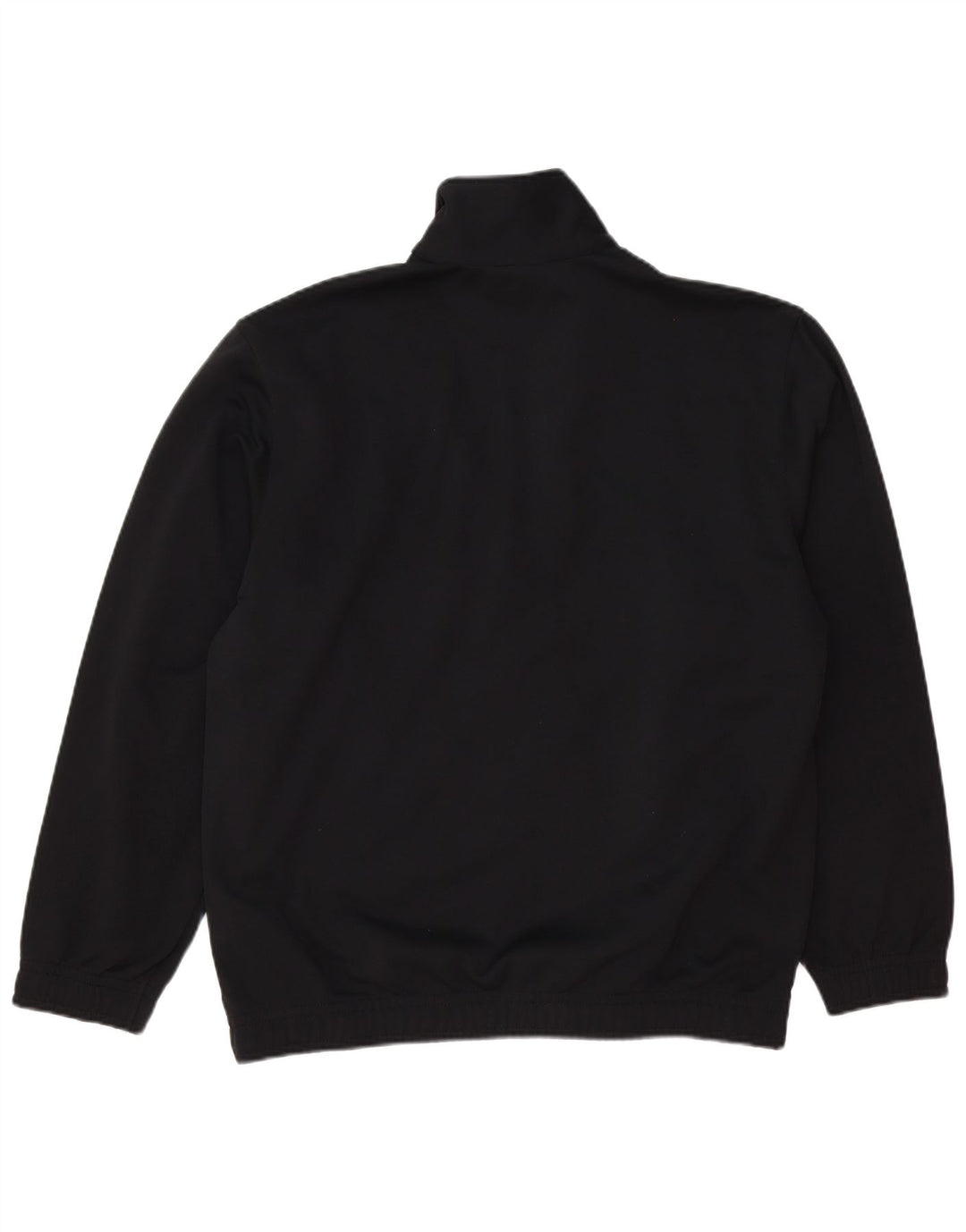 Lotto Mens Zip Neck Pullover Treino Top XL Preto Poliéster Esportes