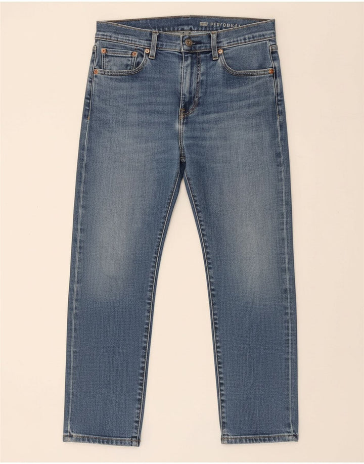LEVI'S Masculino 502 Tapered Jeans W30 L25 Azul Algodão