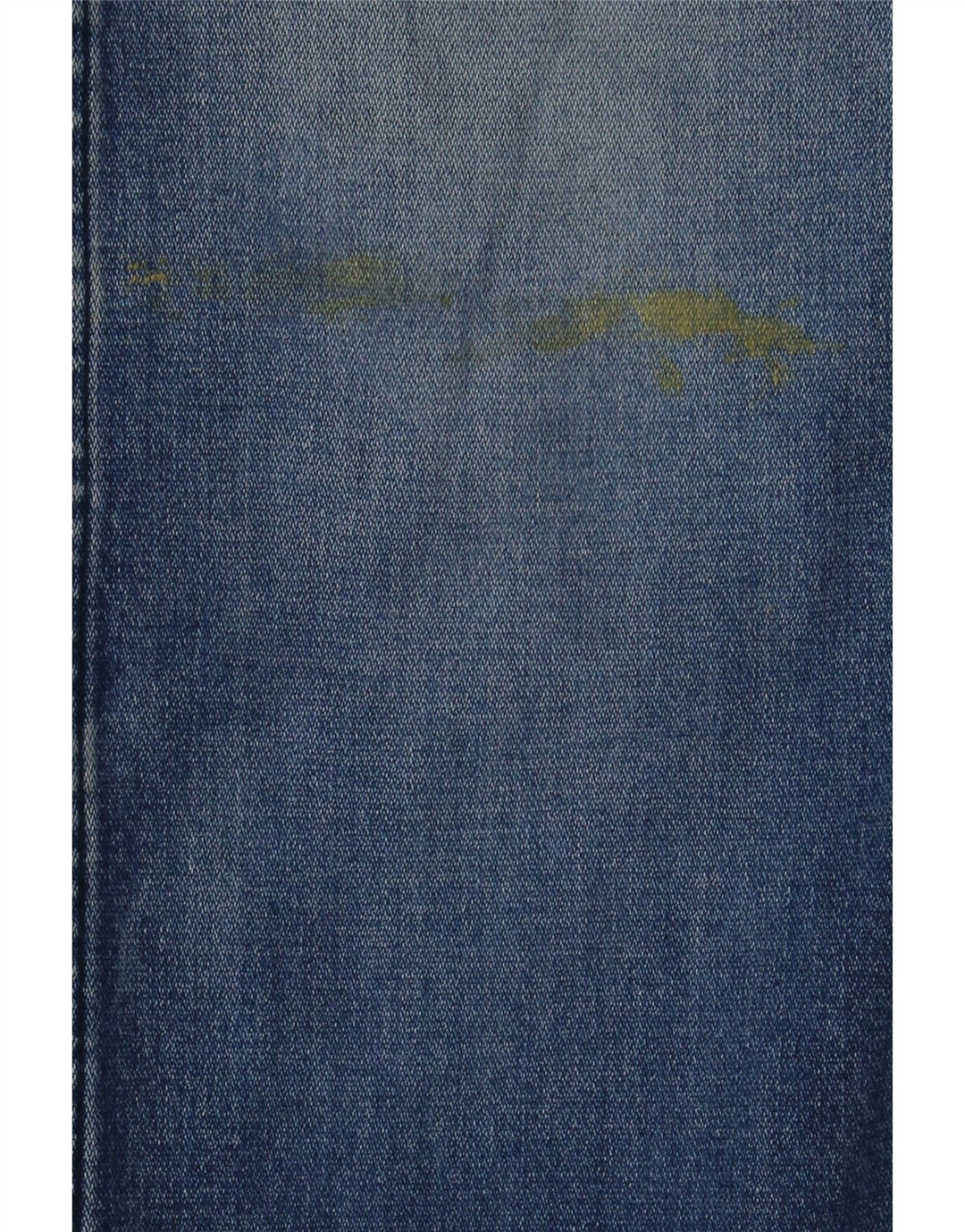 Wrangler Mens Straight Jeans W33 L32 Azul Algodão