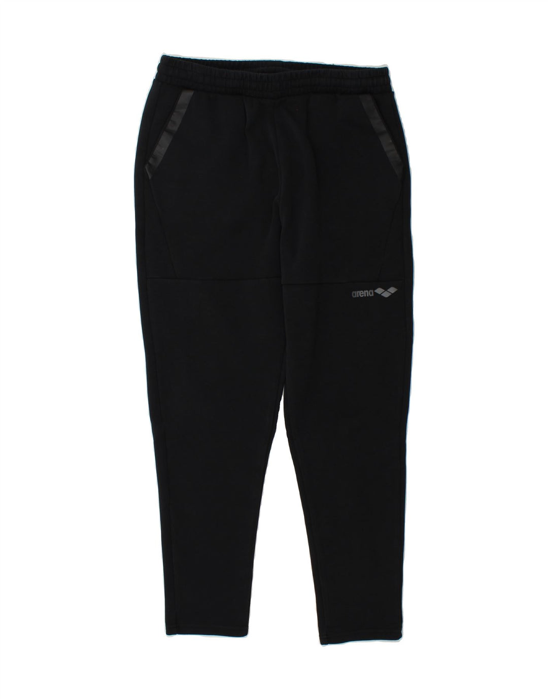 ARENA Mens Tracksuit Trousers Large Black Cotton Vintage Arena and Second-Hand Arena from Messina Hembry 