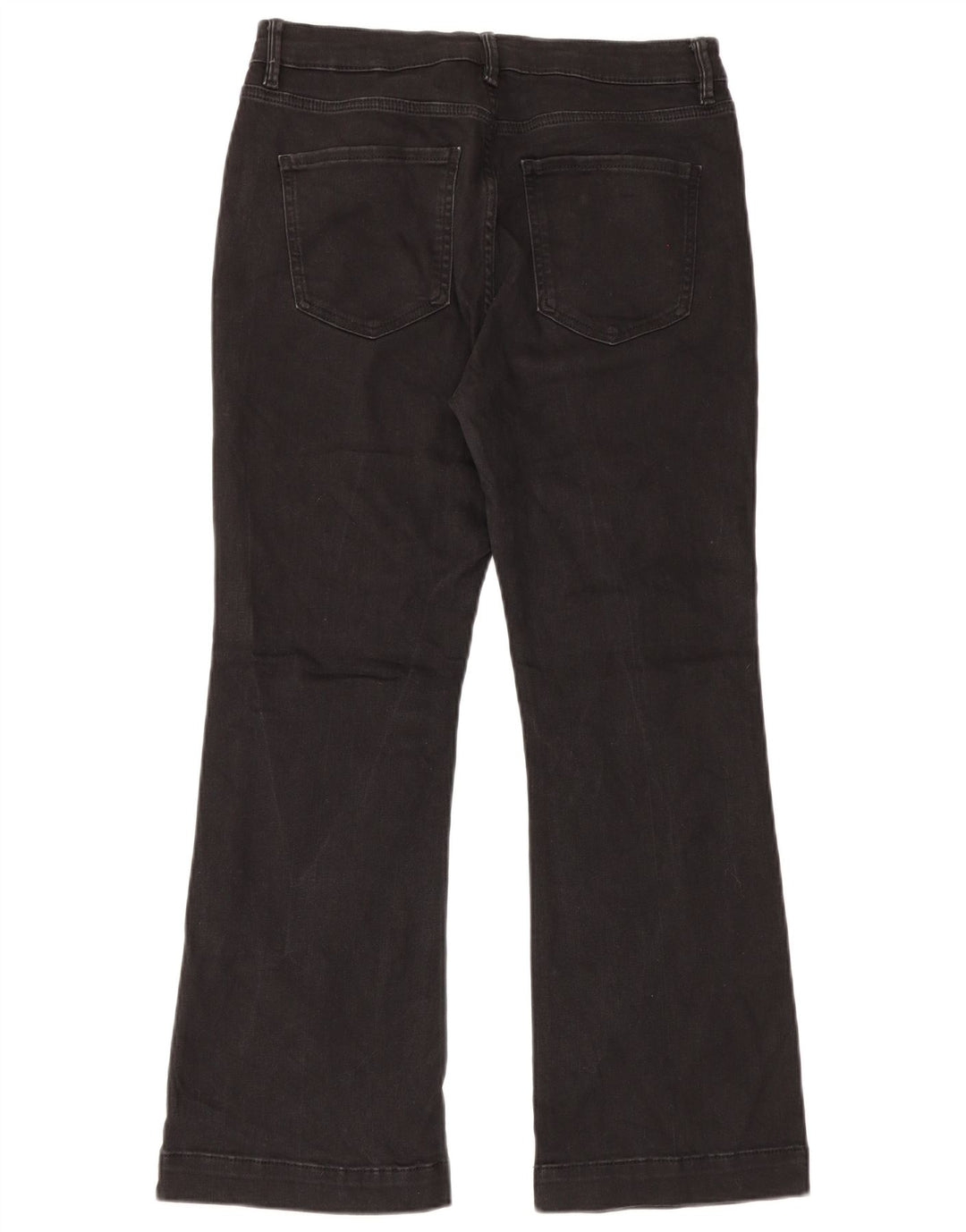 Calça Jeans Marks & Spencer Feminina UK 14 Grande W32 L27 Algodão Preto