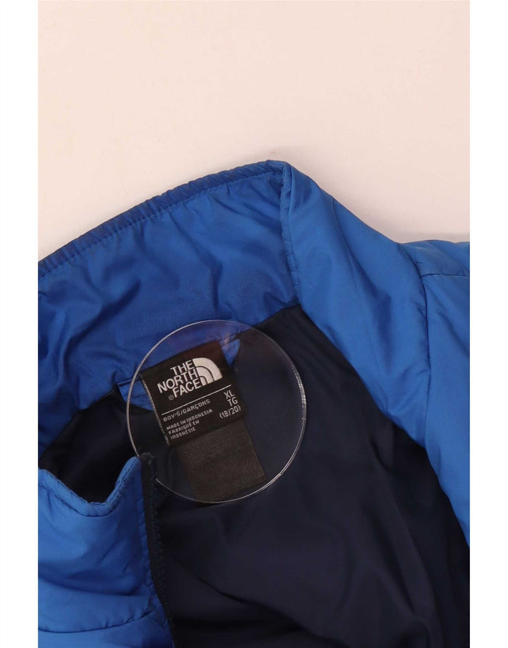 Casaco acolchoado The North Face Boys 15-16 anos XL azul poliéster
