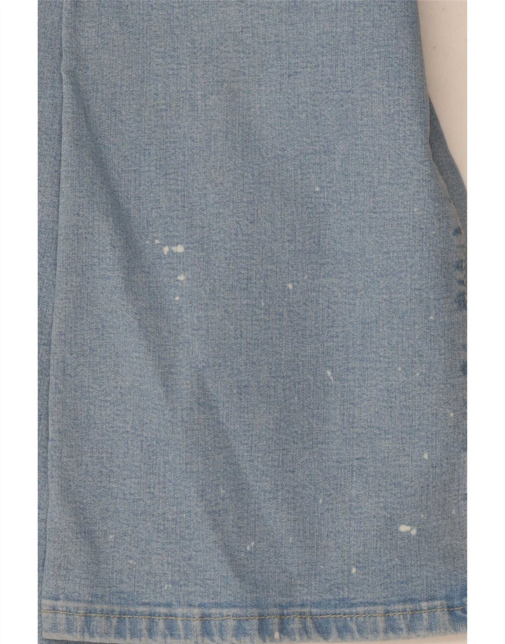 Calça jeans feminina Versace W29 L32 azul algodão