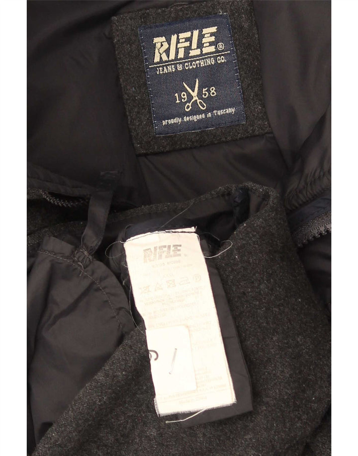 Jaqueta acolchoada masculina Rifle UK 46 3XL cinza