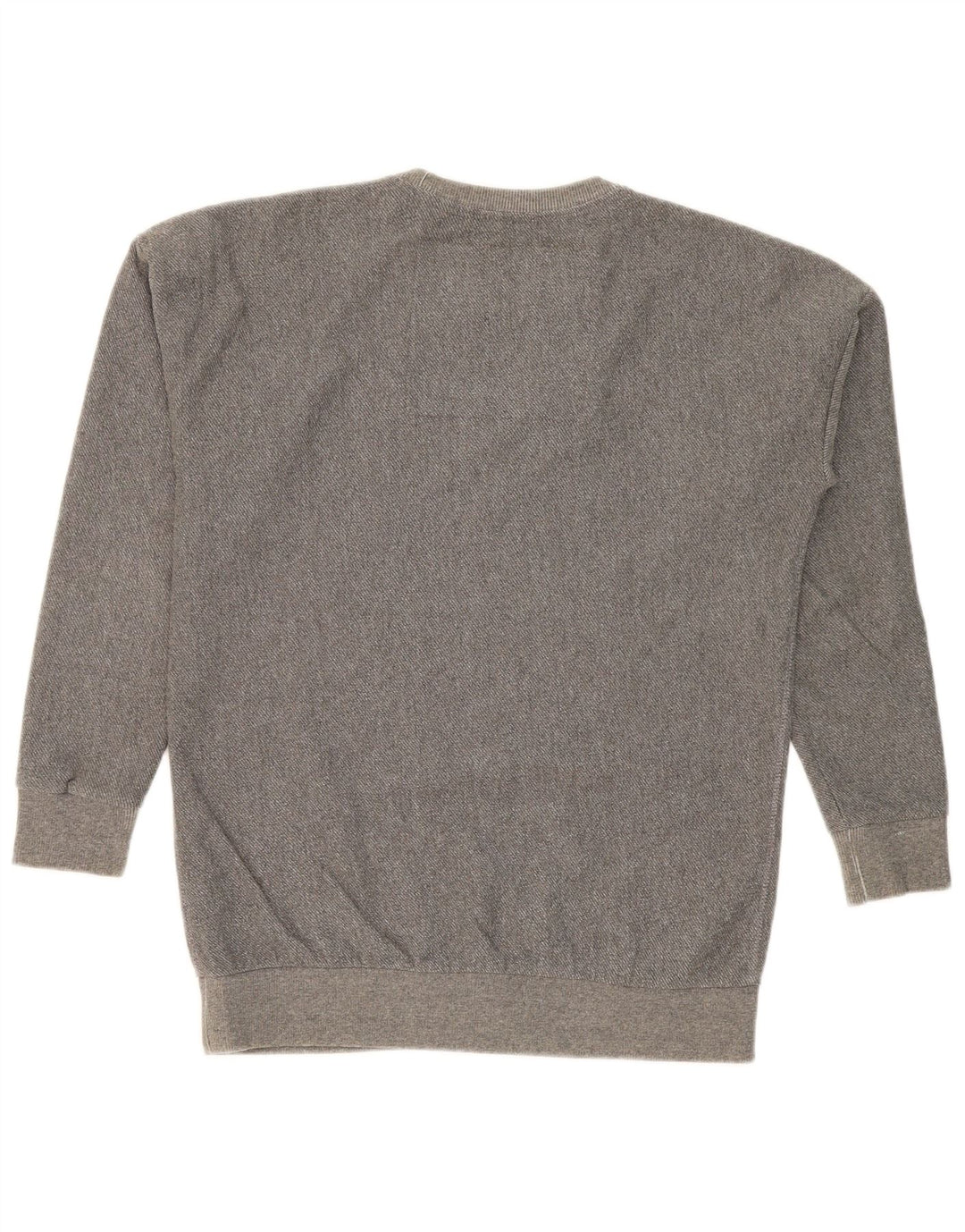 SUPERDRY moletom masculino Osaka State gráfico moletom médio cinza algodão