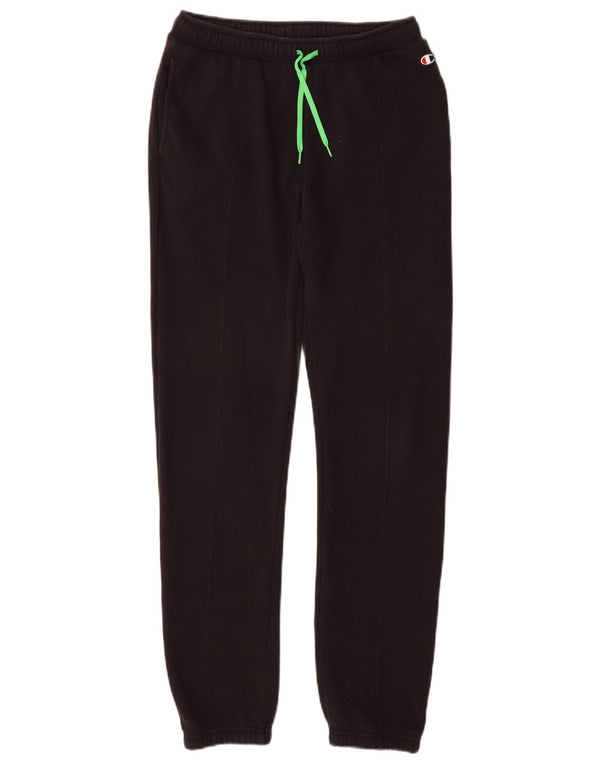 Calça de treino Champion Boys Joggers 13-14 anos XL preto algodão
