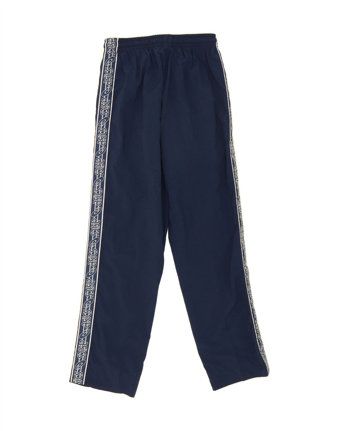 ASICS Mens Graphic Full Tracksuit Médio Azul Colourblock Nylon