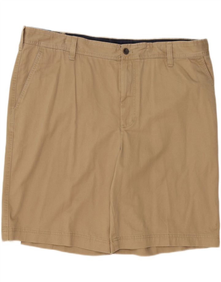 IZOD Mens Chino Shorts W44 2XL Beige Cotton Vintage Izod and Second-Hand Izod from Messina Hembry 