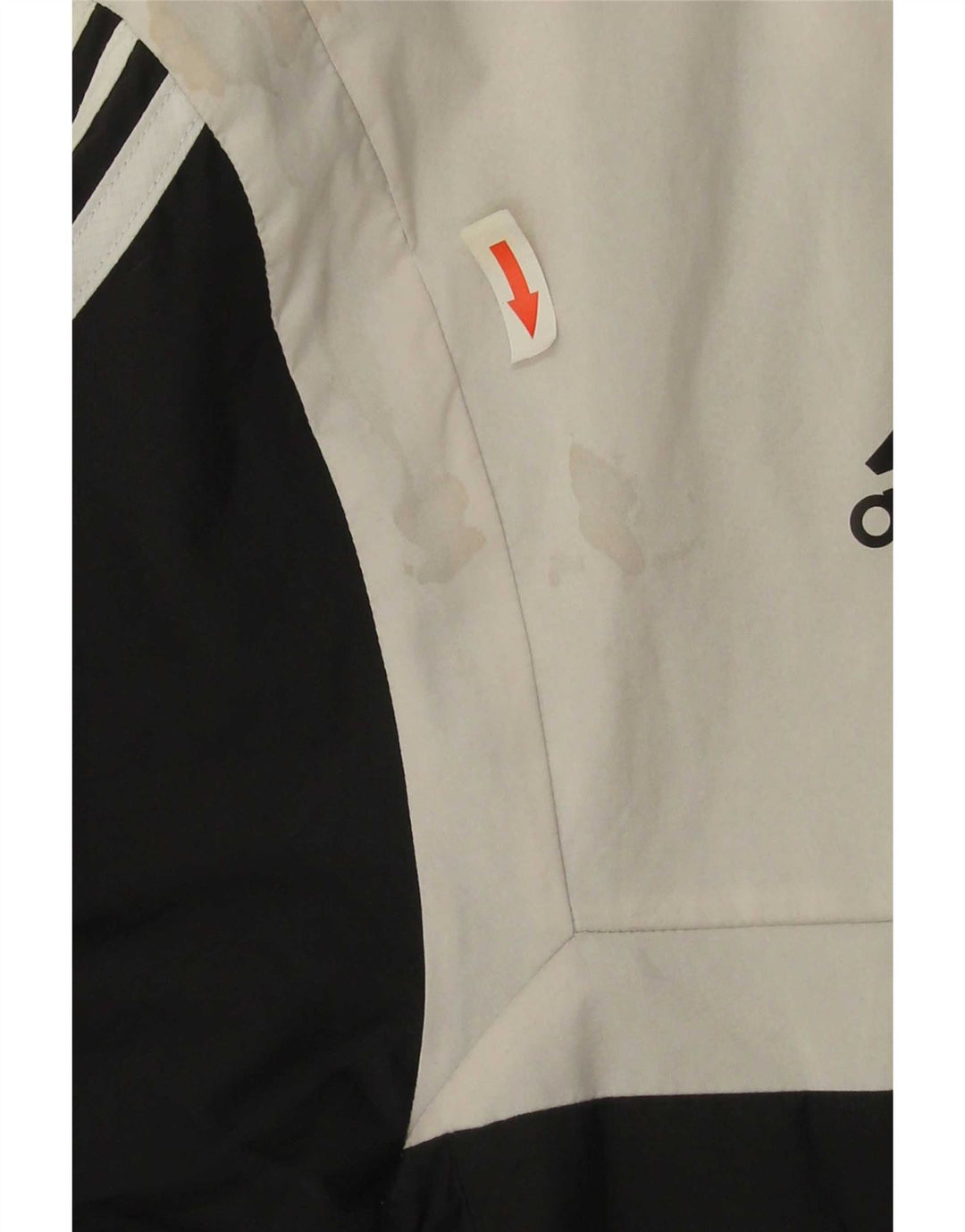 Adidas masculino moletom com capuz jaqueta superior médio preto colorblock poliéster